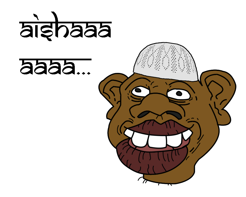sheeeit, afro, aisha, bald, big lips, black eyes, brown skin, clothes, confused, ear