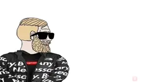 wojak, yes chad, markiplier soyjak2, 1soyjak, 21st century humor, 2nas, angry, aryan edit, beard, black eyes
