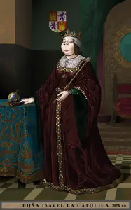 Isabela la Católica, Madre de las Americas y primera emperatriz del mundo. Dedicated to Hispanic Heritage Month.