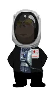 mexigemmy gerontophile, gapejak, femjak, 1soyjak, armor, astronaut, astronomy, black eyes, black hair, black pants