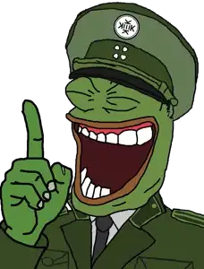 pepe, pepelaugh, kuzjak, kuz reppeys, 0 reppeys, 1soyjak, amphibian, animal, clothes, collar tabs