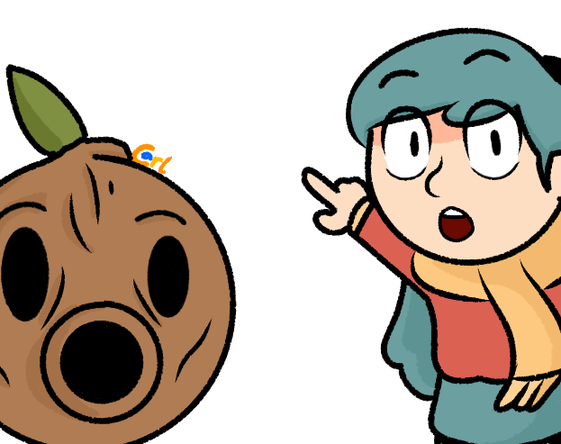 two pointing soyjaks, arm, blue hair, brimmiest comments section☣️☣️☣️ do not enter☣️☣️☣️, cartoon, clothes, female, girl, hair, hands