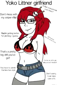yoko littner girlfriend!