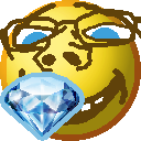 gapejak, grinning gapejak, wholesome soyjak, countrygemmy gem!, nuurumoji, 1soyjak, bald, blue eyes, emoji, emoticon