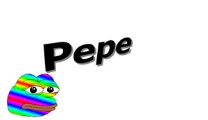 pepe, 1nas, amphibian, animal, bald, black eyes, black text, closed mouth, english text, frog