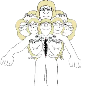 cobson, gapejak, impish soyak ears, markiplier soyjak, female cobson, female gapejak, female impish ears, female markiplier, gemmy, femjak