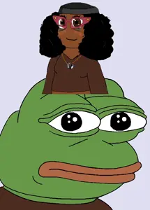 pepe, soyferret, soytan, spinnerz!, amphibian, animal, animated, beanie, black beanie, black eyes
