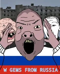vovka, kuzjak, markiplier soyjak, ppp, euromutt, euromutt, brutalism, buzz cut, gem, gemmy