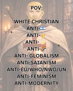 yes chad, yes chad front, a10 eyes, almost full body, armor, beard, blonde hair, blue eyes, cape, christian cross