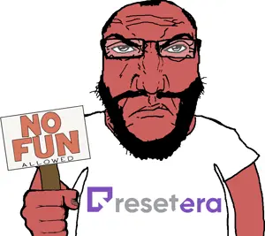 The average ResetERA user from the woke hivemind of a cesspool that is ResetERA.
