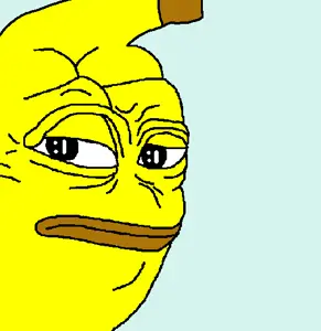 bapepe, pepe, :/, 1nas, amphibian, animal, background, banana, big lips, big noon lips