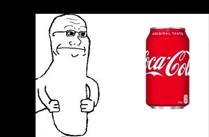 gapejak, markiplier soyjak, soyak, two pointing soyjaks, sprokejak, wholesome soyjak, animal, animated, arm, can