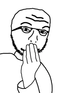nulljak, arm, glasses, hands, kiwifarms, null, null (kiwifarms), soyjak, stubble