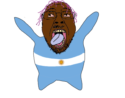bernd, animated, argentina, arm, bloodshot eyes, brown skin, country, flag, flapping, full body