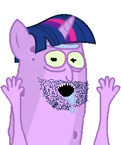 excited soyjak, /bant/, animal, animated, arm, barneyfag, cartoon, drool, fagmark, hands