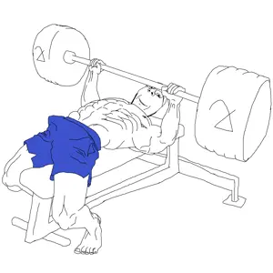 gapejak, wholesome soyjak, /fit/, arm, buff, full body, glasses, hands, holding object, smile