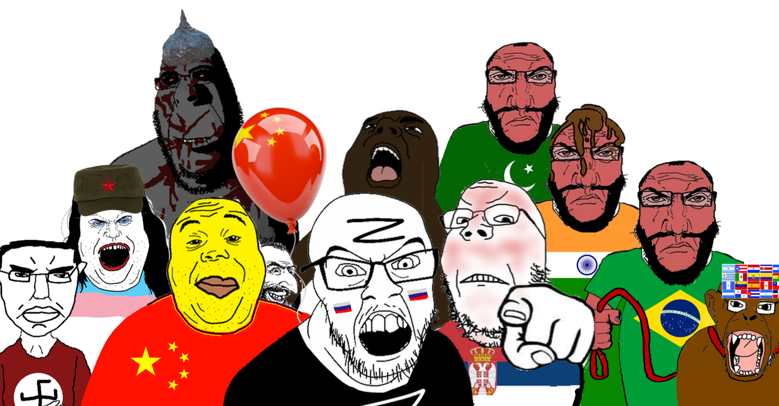 happy merchant, alicia, chudjak, cobson, feraljak, gapejak, hydejak, markiplier soyjak, monkeyjak, chudjak front