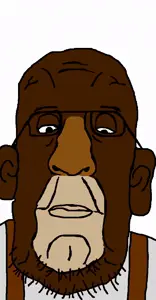 wrinklejak, animal, bobo the sharty janny, closed mouth, clothes, glasses, janny, monkey, neutral, old