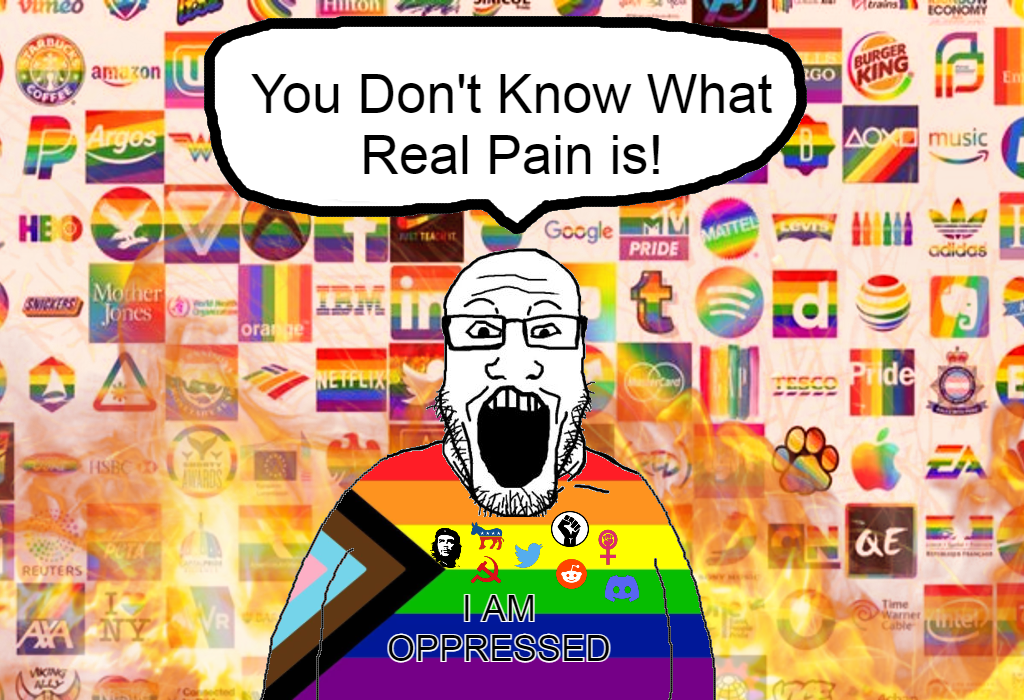 conservativewaluigi, markiplier soyjak, adidas, amazon, apple (company), beard, black lives matter, burger king, candy, cartoon network