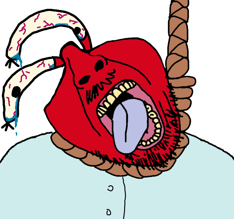 mr krabs, bernd, hanging troonjak, troonjak, ack, bloodshot eyes, cartoon, clothes, crying, eye stalks
