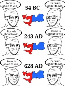 soyak, 2soyjaks, cleavage, closed mouth, glasses, persia, rome, smile, smug, soyjak