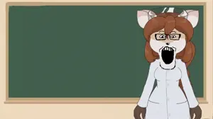 markiplier soyjak, clothes, coat, deer, dr.doe, furry, lab coat