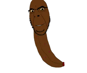cobson, fruiterz!, banana, black skin, closed mouth, food, fruit, glasses, smile, stubble