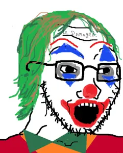 soyak, /tv/, bowtie, clothes, dc comics, forehead mark, glasses, green hair, hair, joker (2019)