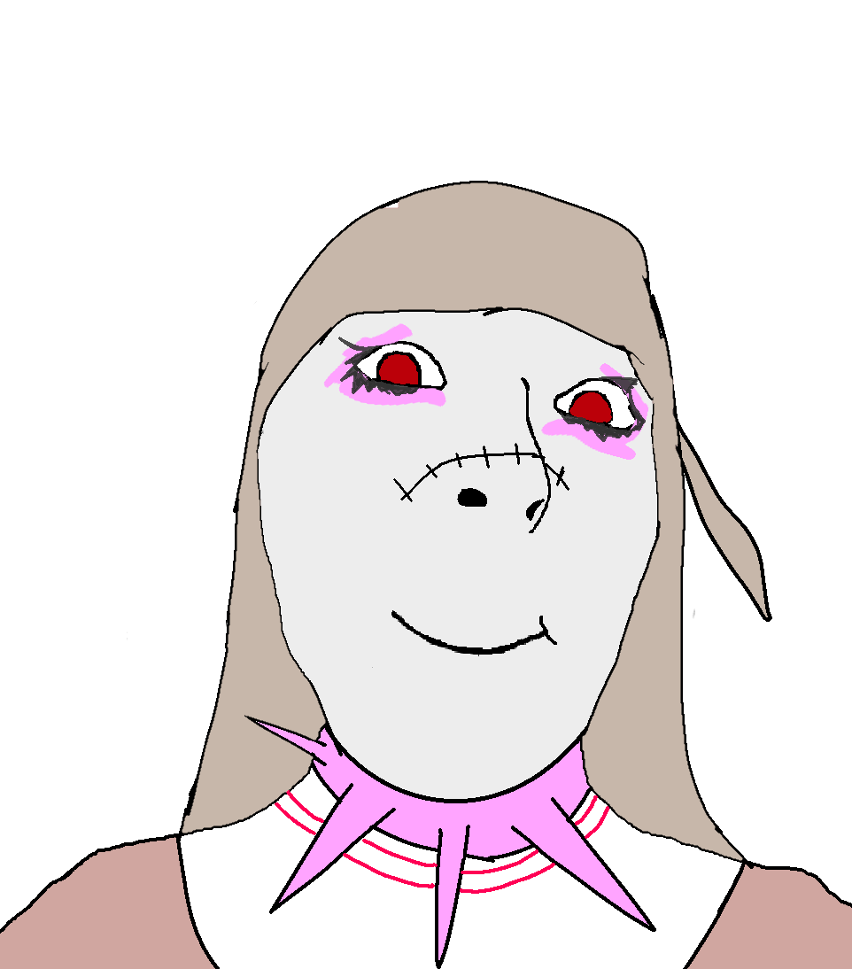 cobson, female cobson, femjak, foidjaks, blonde hair, brown hair, closed mouth, female, hair, jasper