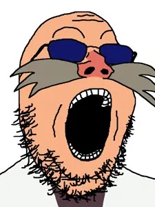 sonic the hedgehog, gapejak, clothes, coat, gerald robotnik, glasses, gray hair, hair, lab coat, mustache