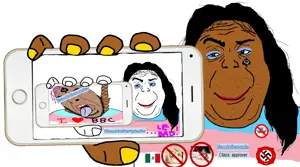 alicia, bernd, cobson, hanging troonjak, troonjak, slopjak, 3soyjaks, ack, animal, brown skin