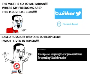 chudjak, /pol/, 1984, angry, armband, blue, clothes, crying, excited, fact check