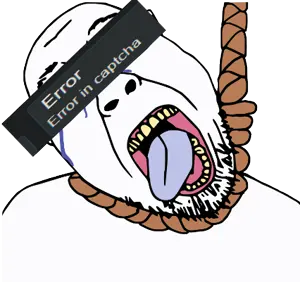 bernd, hanging troonjak, troonjak, ack, captcha, crying, dead, error, glasses, hanging