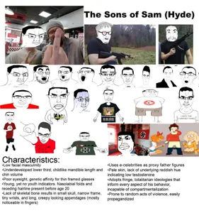 chudjak, chud, nazism, sam hyde, turkey tom, ongezellig