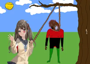 bernd, gapejak, hanging troonjak, troonjak, wholesome soyjak, 2soyjaks, ack, animal, blood, bloodshot eyes