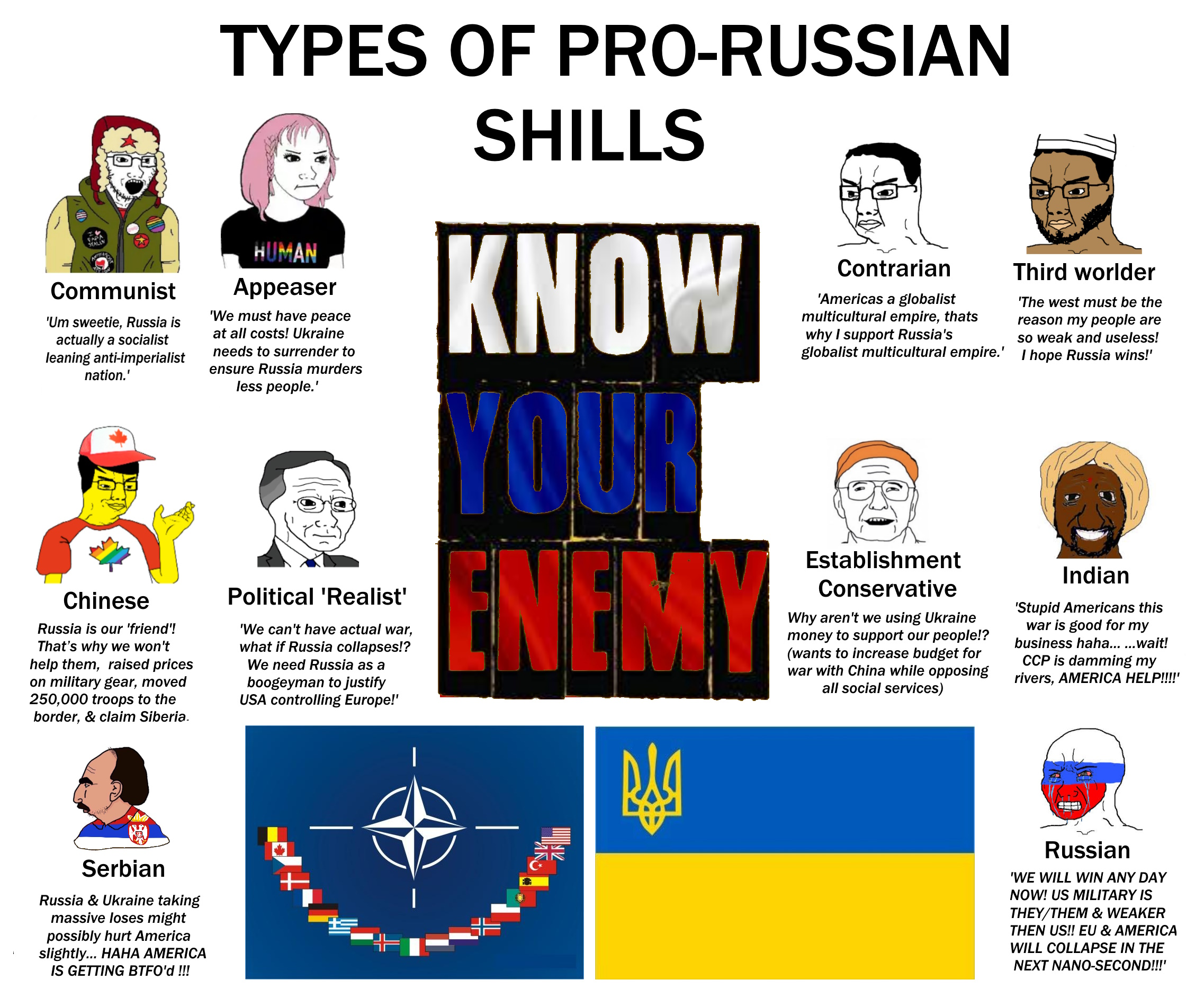 daddy's girl wojak, wojak, chudjak, soyak, femjak, antifa, arab, asian, azov battalion, bald