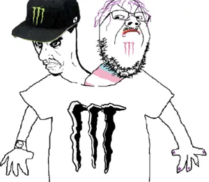 chudjak, gapejak, chudjak seething, 2soyjaks, angry, cap, chud, closed mouth, clothes, get along shirt