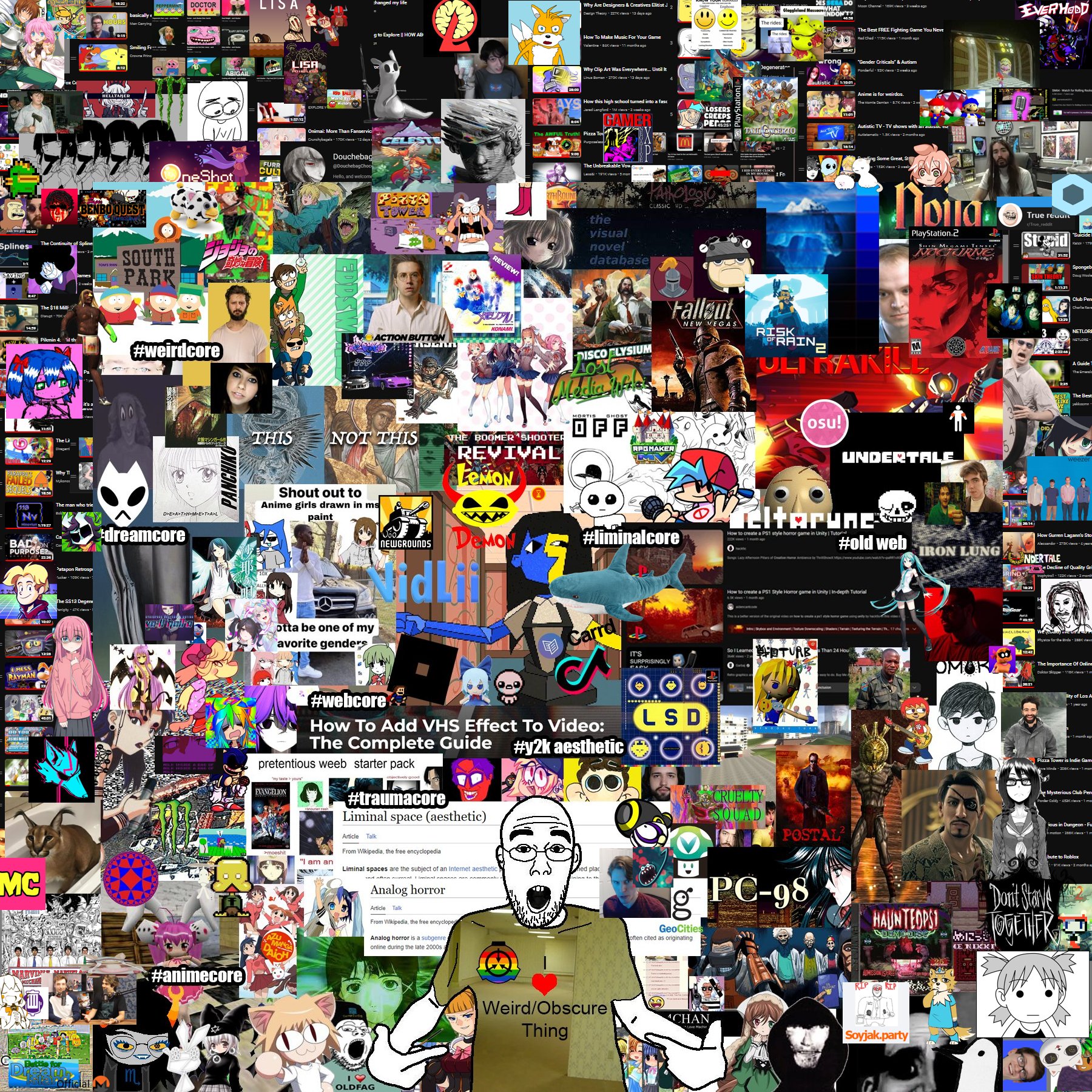 baldi, bury pink gril, cirno, hatsune miku, postal dude, suiseiseki, tomoko kuroki, a24 slowburn soyjak, gapejak, shirtjak