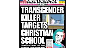 wojak, chudjak, chudjak front, angry, blood, closed mouth, glasses, looking at you, magazine, open mouth