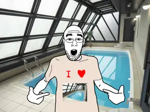 shirtjak, arm, ass, background, clothes, ear, glasses, hands, heart, i heart nigger