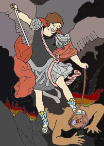 Saint Michael The Archangle Chud Acking Tranny.png