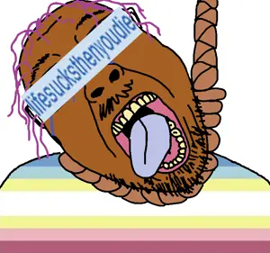 bernd, hanging troonjak, troonjak, slopjak, ack, brown skin, crying, dead, hair, hanging