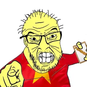 feraljak, /bant/, angry, arm, asian, balding, clenched teeth, clipboard, closed mouth, clothes