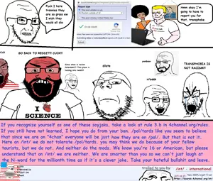 trollface, cryboy soyjak, gapejak, markiplier soyjak, soyak, science lover, /int/, 4chan, angry, beard