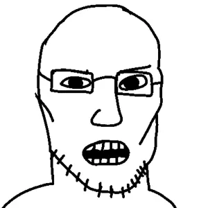 jasonjak, glasses, open mouth, redraw, stubble