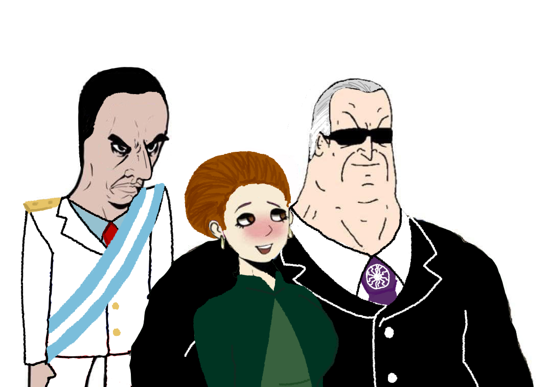 chudjak, chudjak seething, angry, brown hair, chud, closed mouth, clothes, enbie, gigachud, glasses
