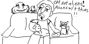 impish soyak ears, animal, arm, cat, cat ears, closed mouth, ear, ears, hands, masturbation