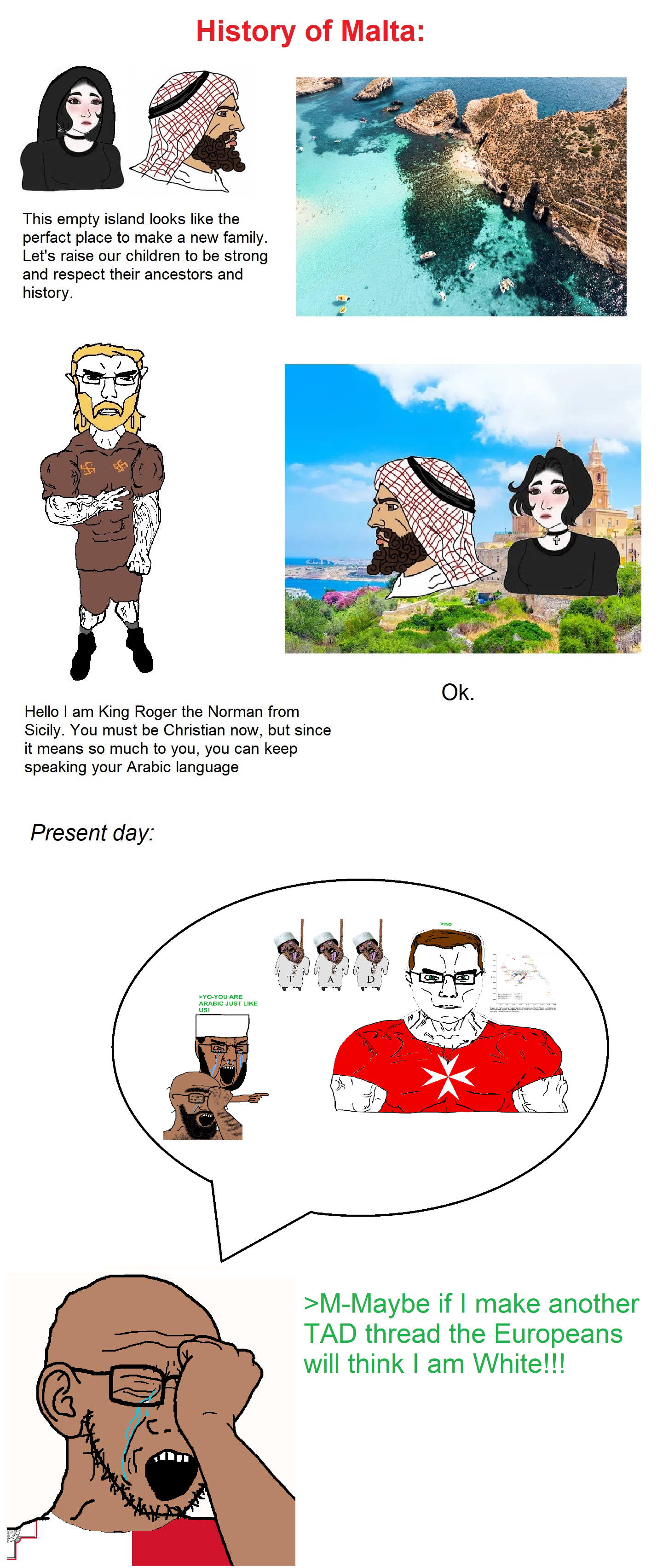 bernd, chudjak, soyak, brunetto, chudjak front, muscular chud, unbotheredchud, arab, beard, blonde hair