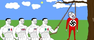 festa della liberazione allies italian resistance hanging german nazi troonjak.png
