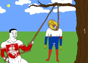 bernd, chudjak, hanging troonjak, troonjak, 2soyjaks, ack, arm, asian, belarus, bloodshot eyes